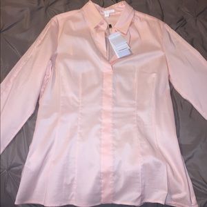 Hugo Boss Peach/Cream Blouse